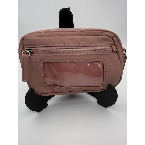 Pink Wristlet Quilted Small Zip Pouch‎ with Strap NWT Westbronco - Picture 3 of 5